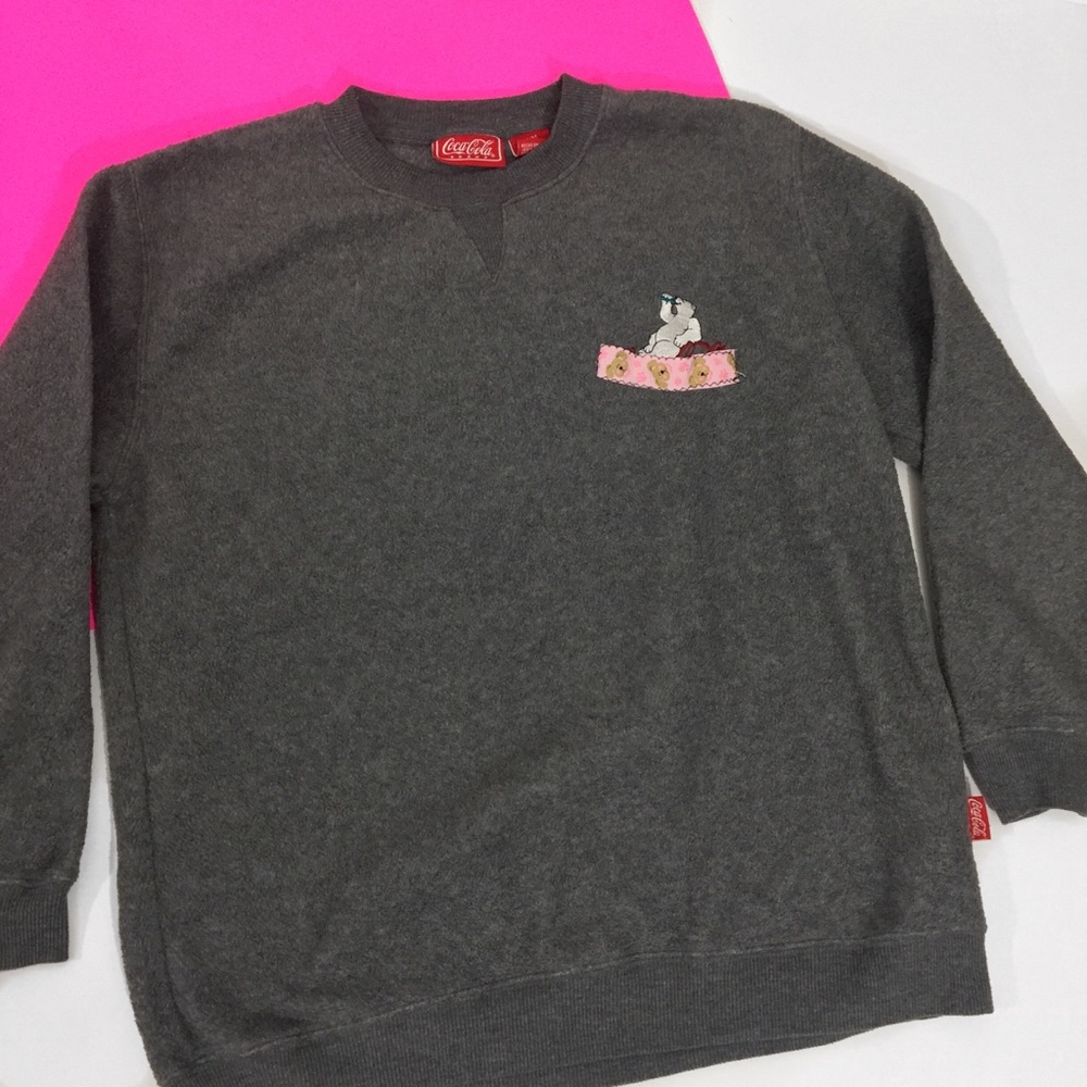 ❌Sold❌Vintage Coca Cola Fleece Sweater